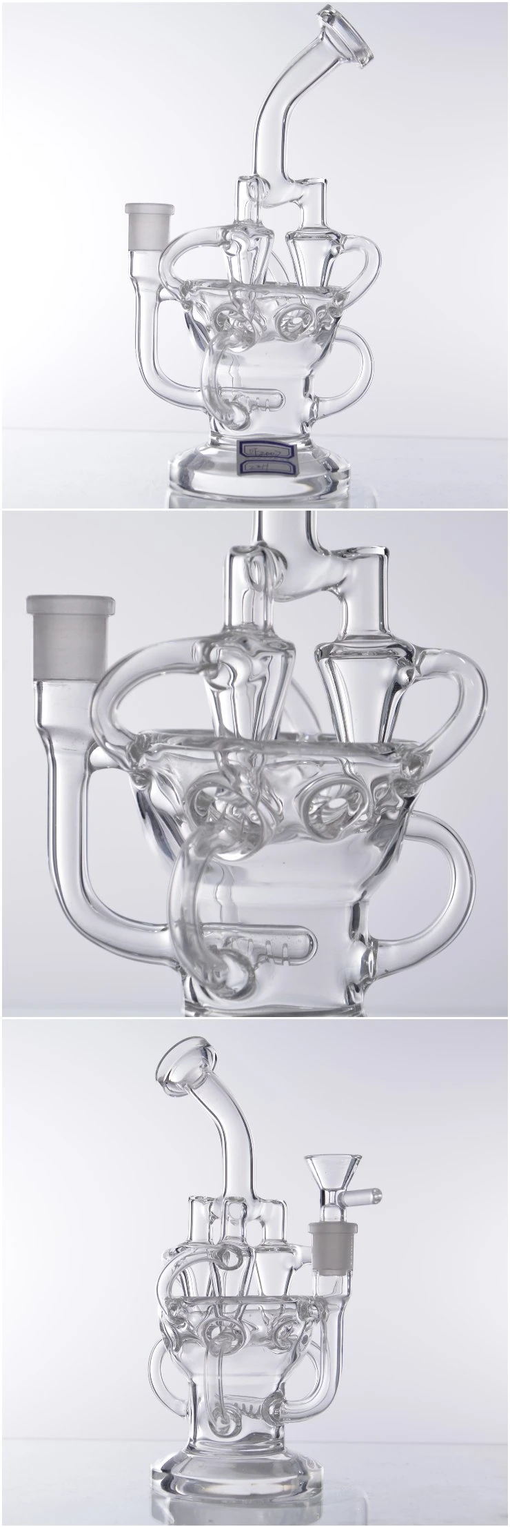DF2007 Best Seller Pyrex Glass Smoking Hookah Glass Water Pipe