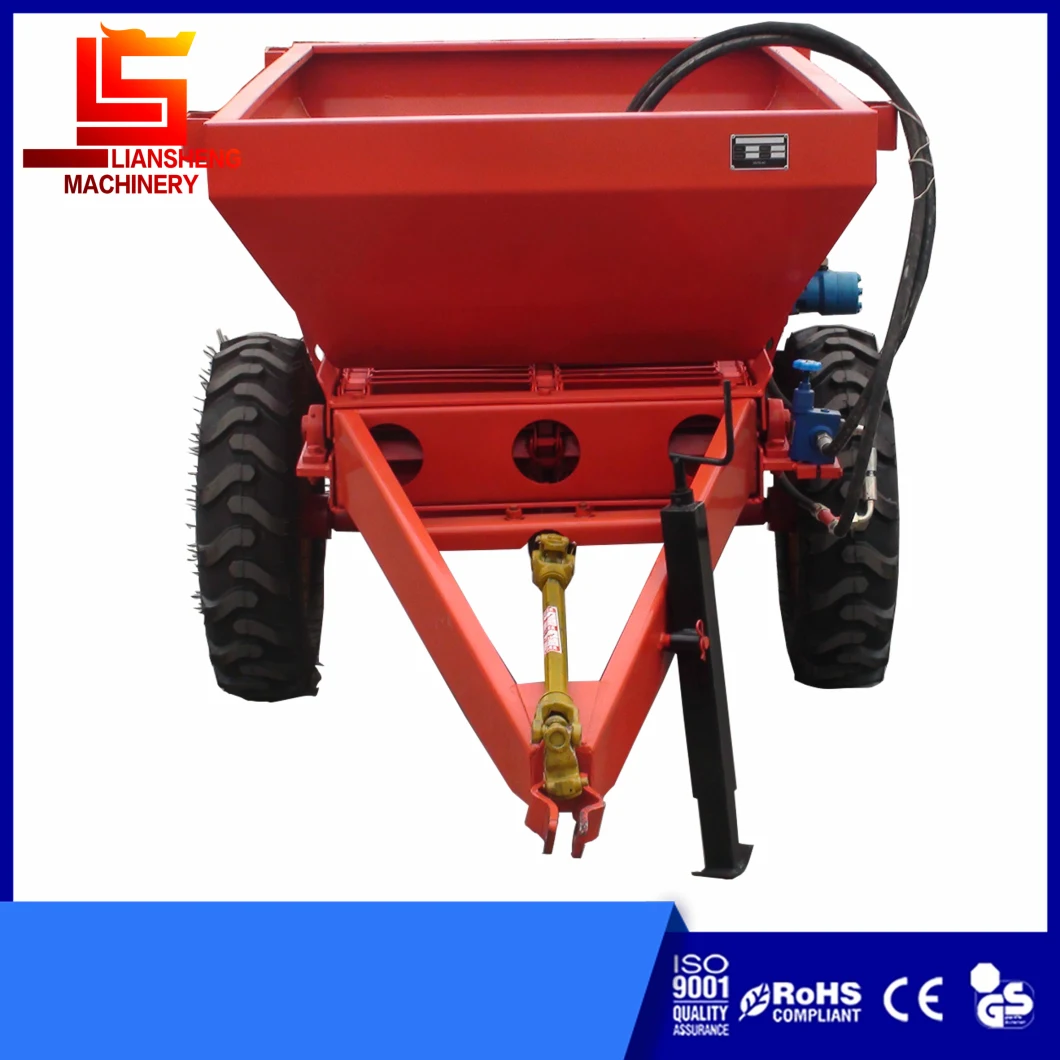 12 Cubic Large-Scale Manure Dumper Granule Fertilizer Powder Fertilizer Spreader for Large Farm Cooperatives