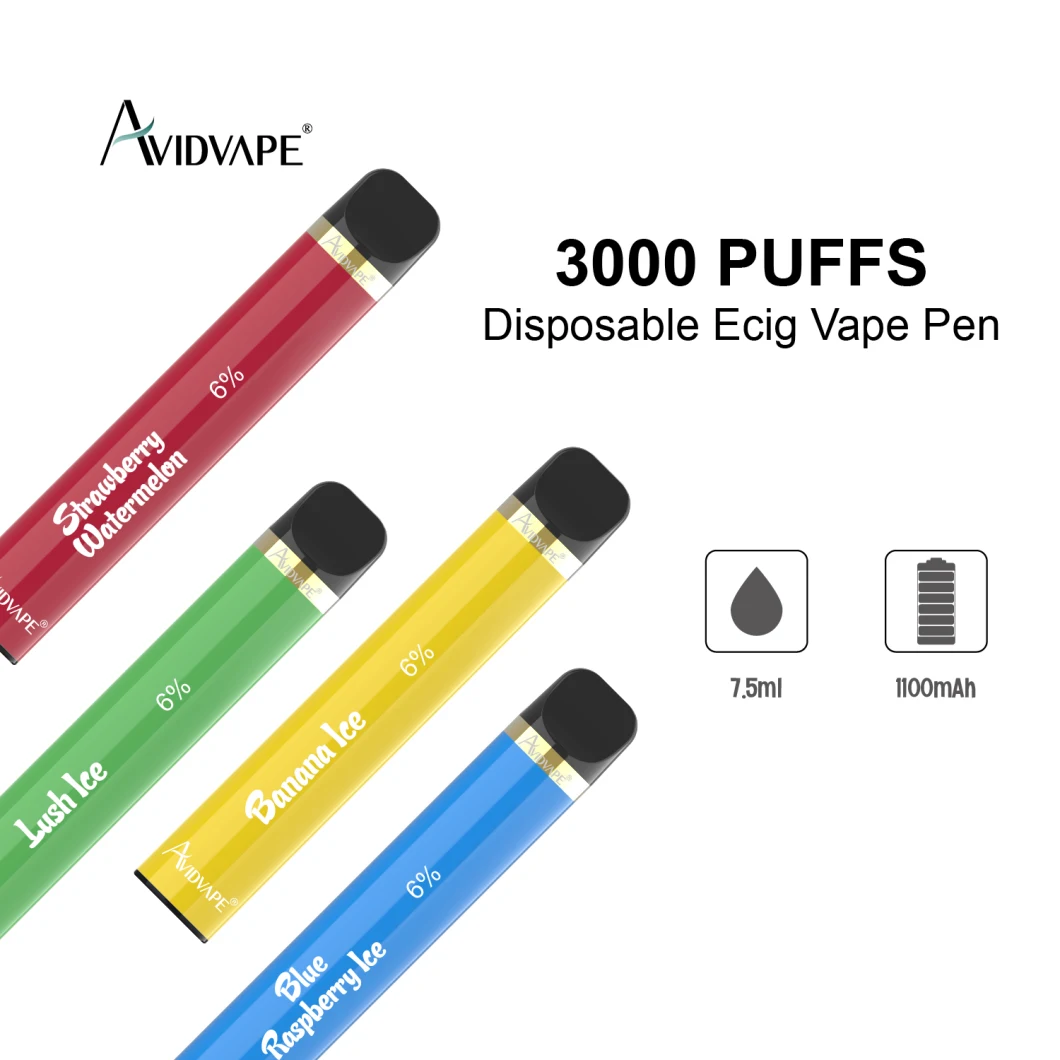 Avidvape Hot Sell Maskking E Cigarette 3000 Hits Vape Pod Disposable Smoking Hookah Pen