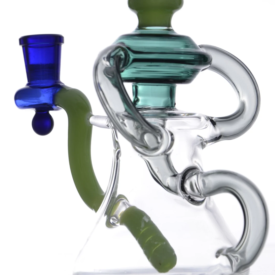 DF1304 Glass Pipe Smoking Watertobacco DAB Shisha Hookah Glass Pipe