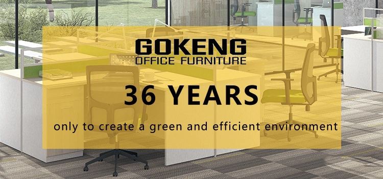 Gokeng Modern Design 4 Person Office Workstation Modern Office Cubicles