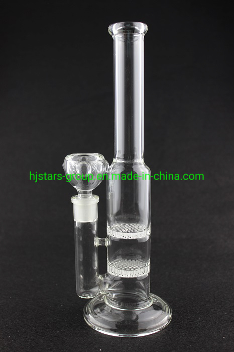 Mini Classical Hand Made Glass Hookah Smoking Water Pipe with Honeycomb Disks