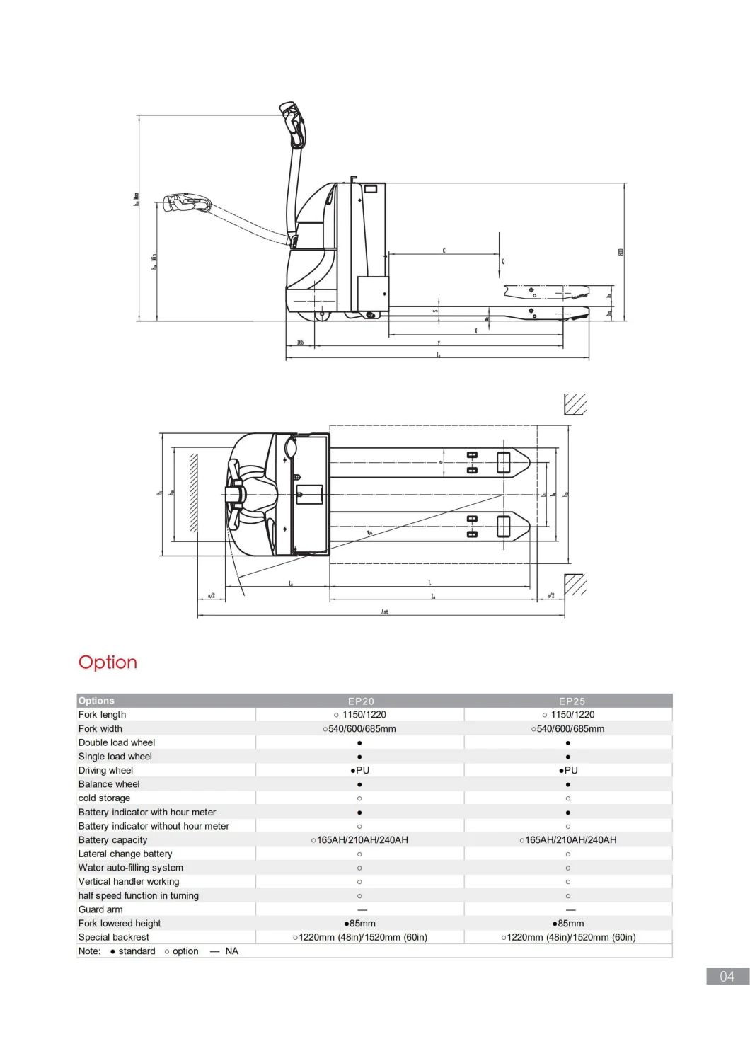 Electric Pallet Truck Electric Electric Pallet Truck Ep Full Electric Hand Pallet Truck 2 Ton