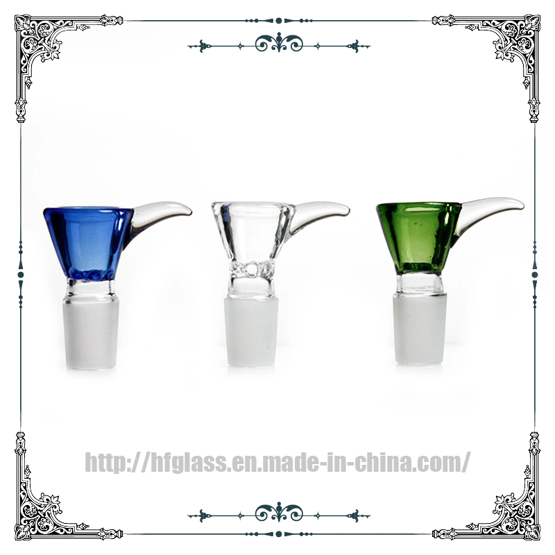 Hookah Bowls Male Glass on Glass 18mm or 14mm Size Mix Colors Factory Tobacco Accessory