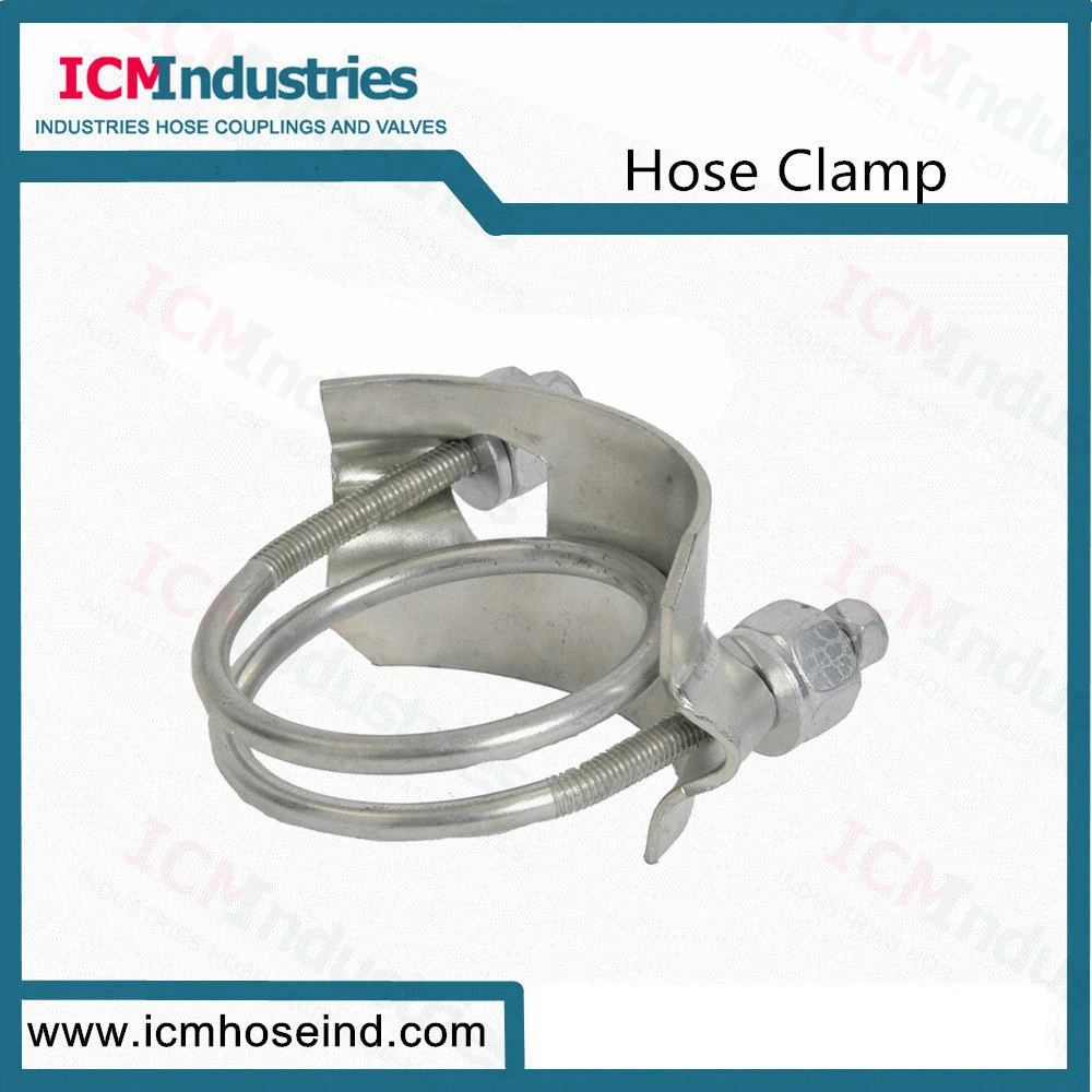 Air Hose Coupling and Double Bolt Hose Clamp