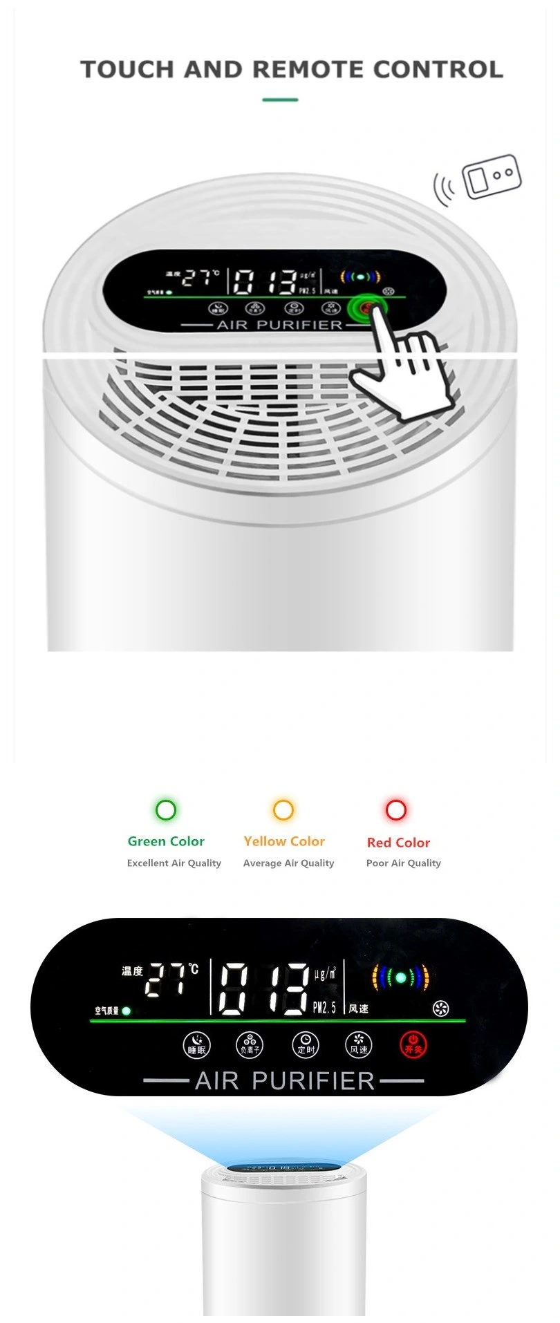 2020 Amazon Hot Sell Home Air Purifier