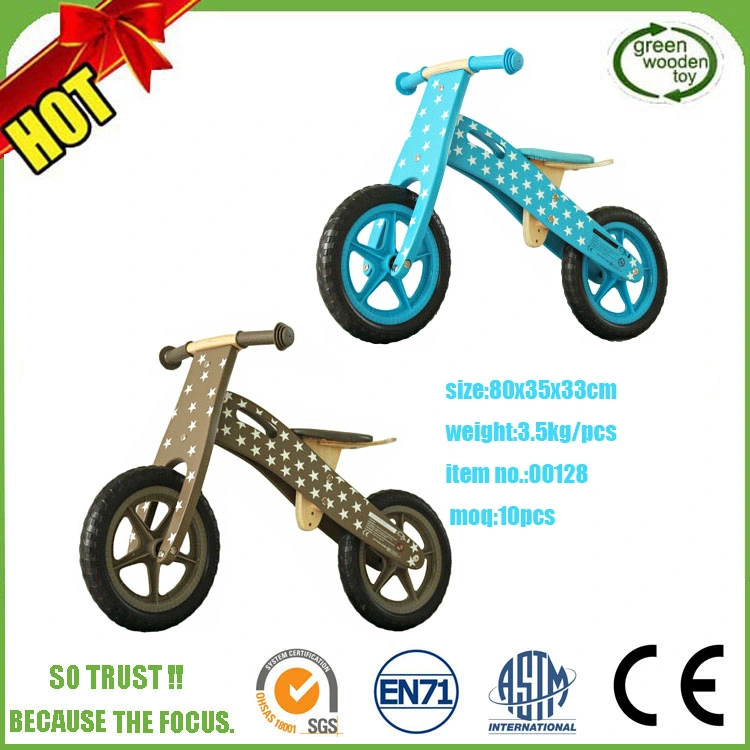 Wooden Kids Bike & Wooden Bike & Baby Wooden Balance Bike