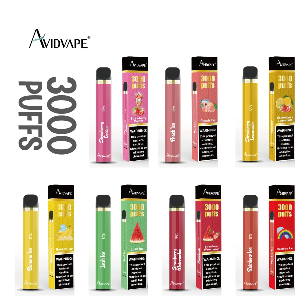 Avidvape Hot Sell Maskking E Cigarette 3000 Hits Vape Pod Disposable Smoking Hookah Pen