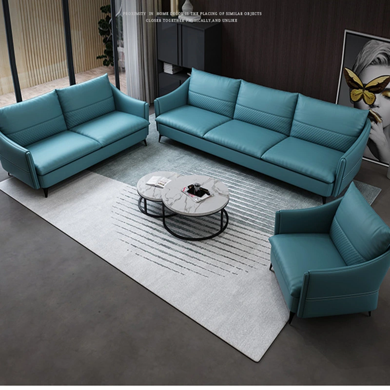 Luxury Modern Latex Design, Contracted Design #Sofa, Italian Design Sofa, Small Family #Sofa 0033