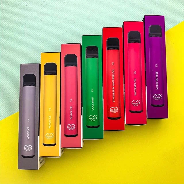 Puff Bar Plusular Vape Pen Customized Logo Disposable 400puffs Shisha Hookah Puff Bar Plus Pod Vape