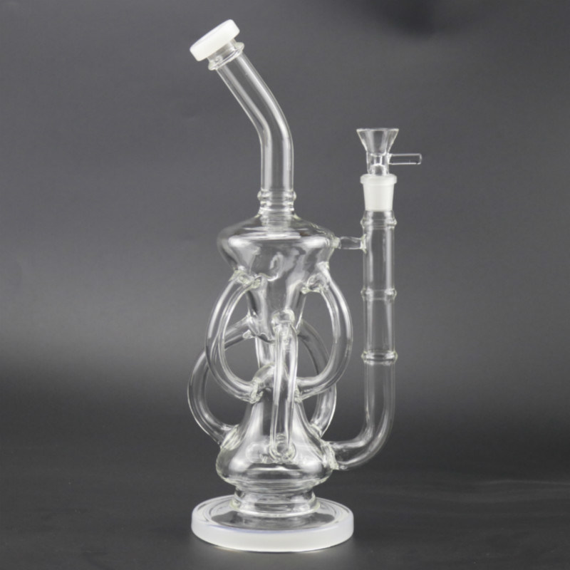 11 Inch Glass Smoking Pipe DAB Rig Hookah Glass Water Pipe