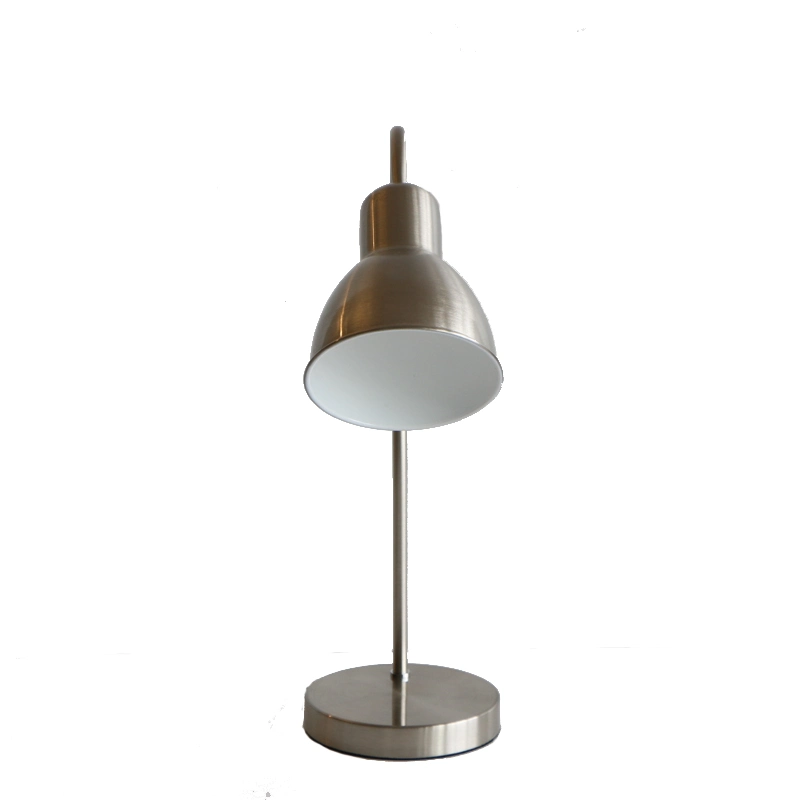 Modern Design Black LED Table Lamp Reading Modern LED Desk Lamp with Satin Nicekl