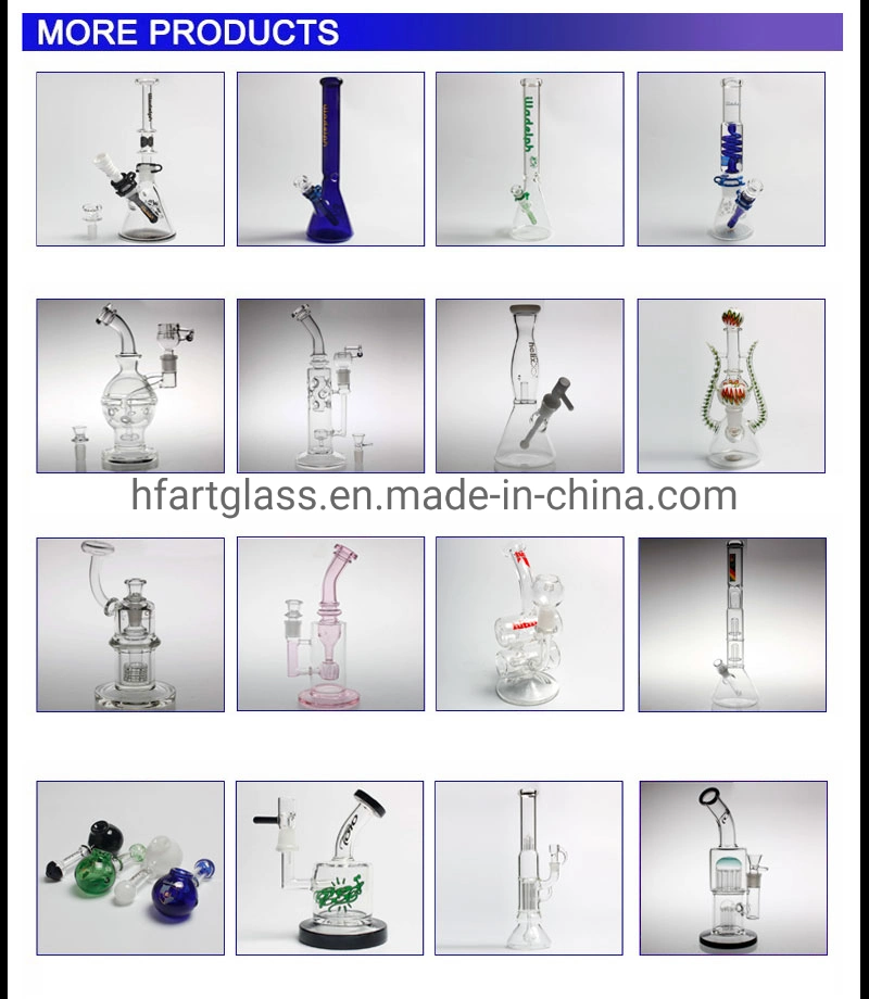 11.5 Inches Glass Shisha Hookah with Super Marie Art Glass Smoking Water Pipe Wholesale
