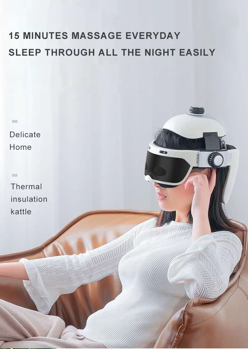 New Electric Portable Head and Eye Massager Fatigue Relief