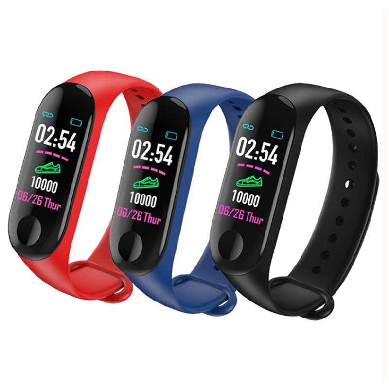 Amazon Hot Sell Inexpensive Smartwatch Fitness Tracker M3 Smart Band