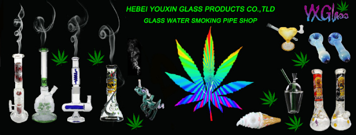 Hot Sales Wholesale Hookah Smoking Recycler Glass Water Pipe DAB Rig