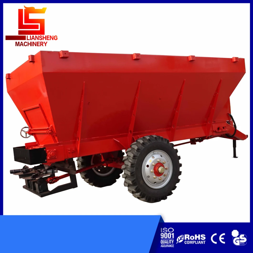 12 Cubic Large-Scale Manure Dumper Granule Fertilizer Powder Fertilizer Spreader for Large Farm Cooperatives