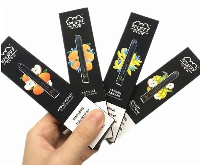Puff Glow Wholesale Oil Vape Pen Eliquid Electric Hookah Cigarettes with OEM ODM