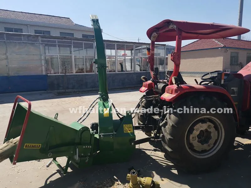 Wood Cutting Broyeur Branches Branches Shredder Crusher Wood Chipper Forestry