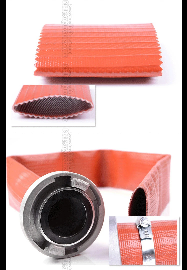 6 Inch High Pressure Durable Fabric PVC Fire Hose Price