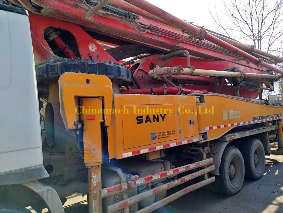 Used 2011 Year Sany Truck Sany Concrete Pump Truck with Mercedes-Benz Chassis
