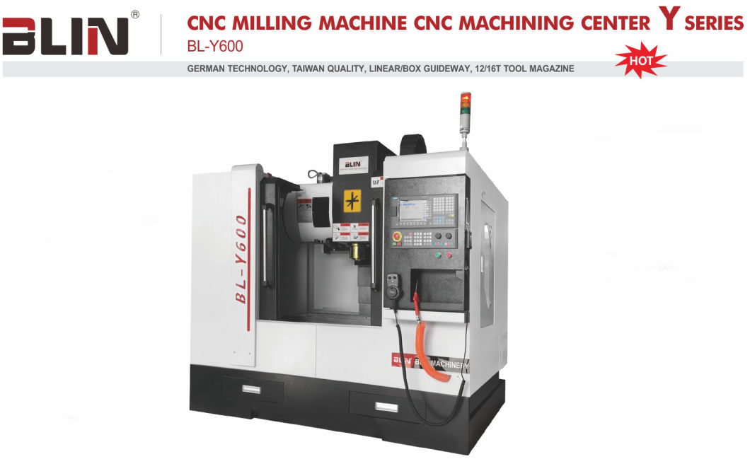 Factory Price CNC Milling Machine with Nc Dividing Head Vm500/600