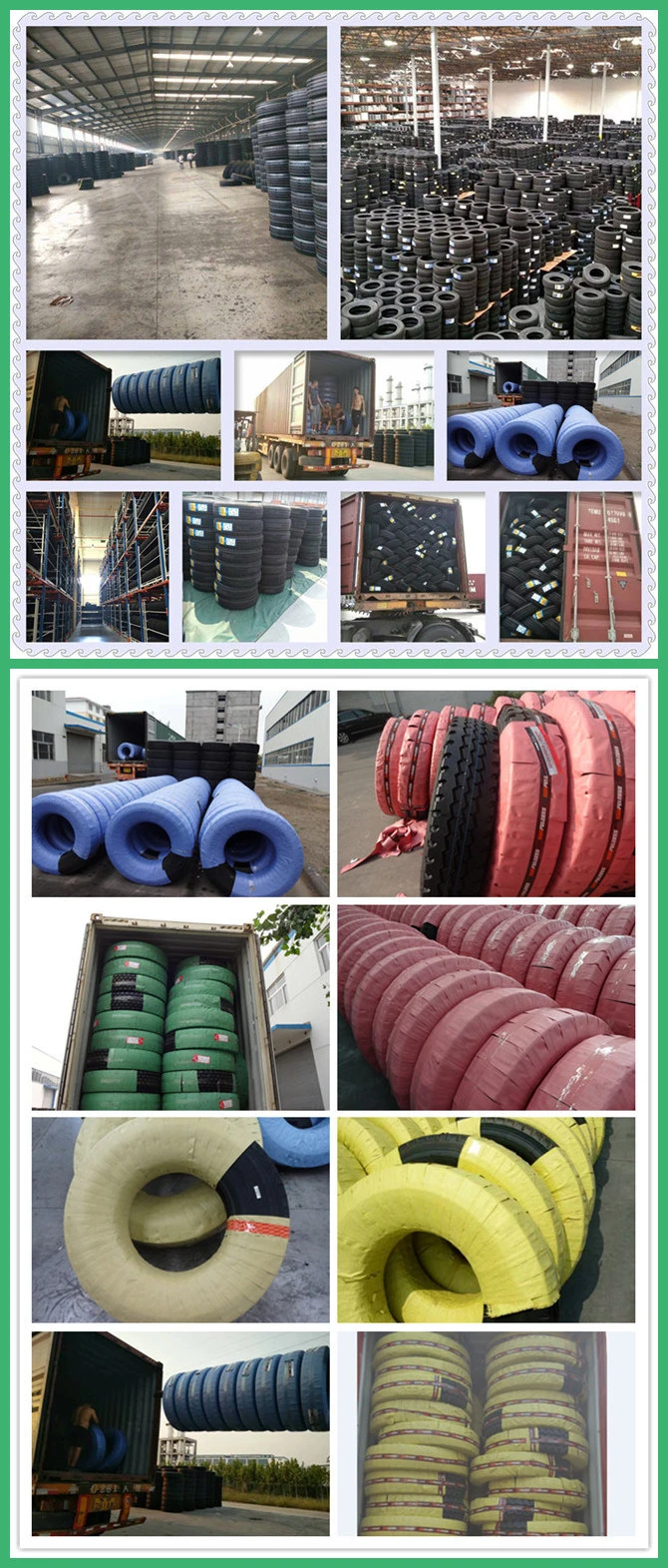 Auto Body Part Mercedes Benz Truck Parts Rubber Tyre Steel Radial Truck Tyre