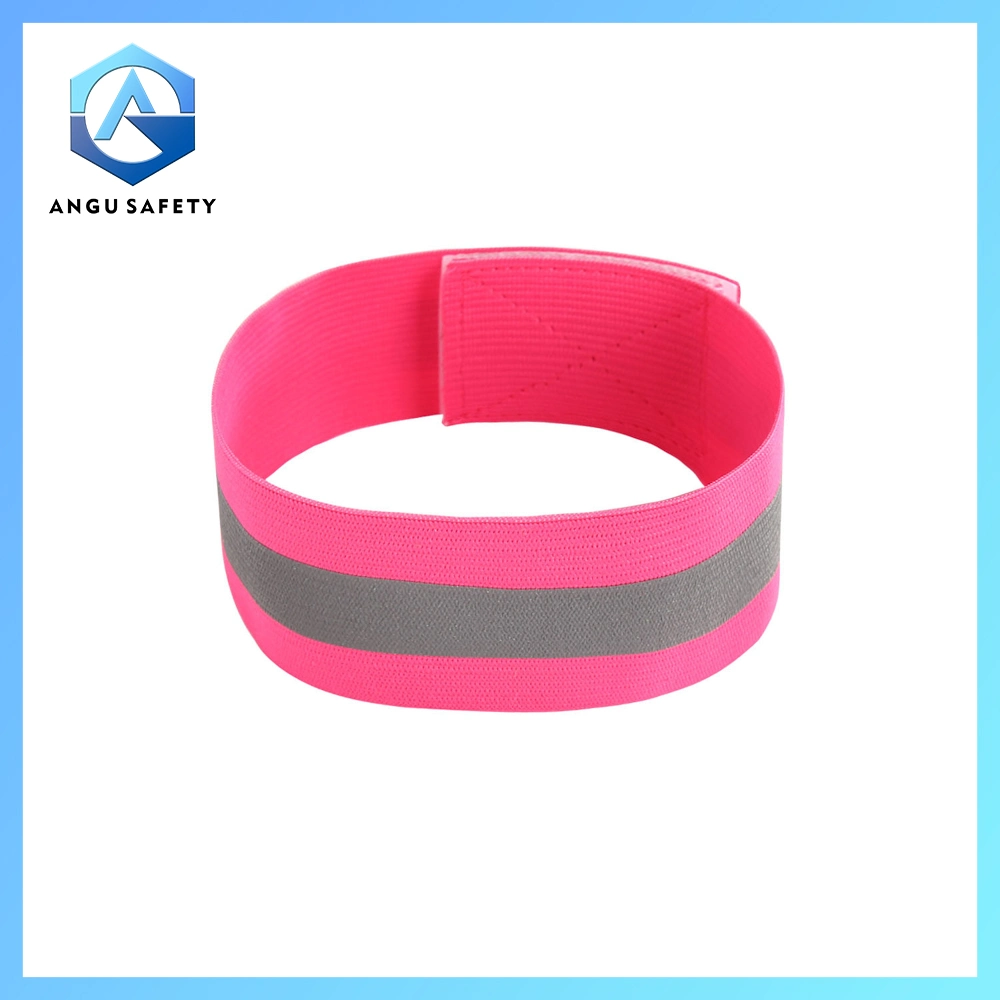 Hi-Vis Reflective Safety Wristbands Belt Reflective Ankle Strap Elastic Reflective Safety Armband