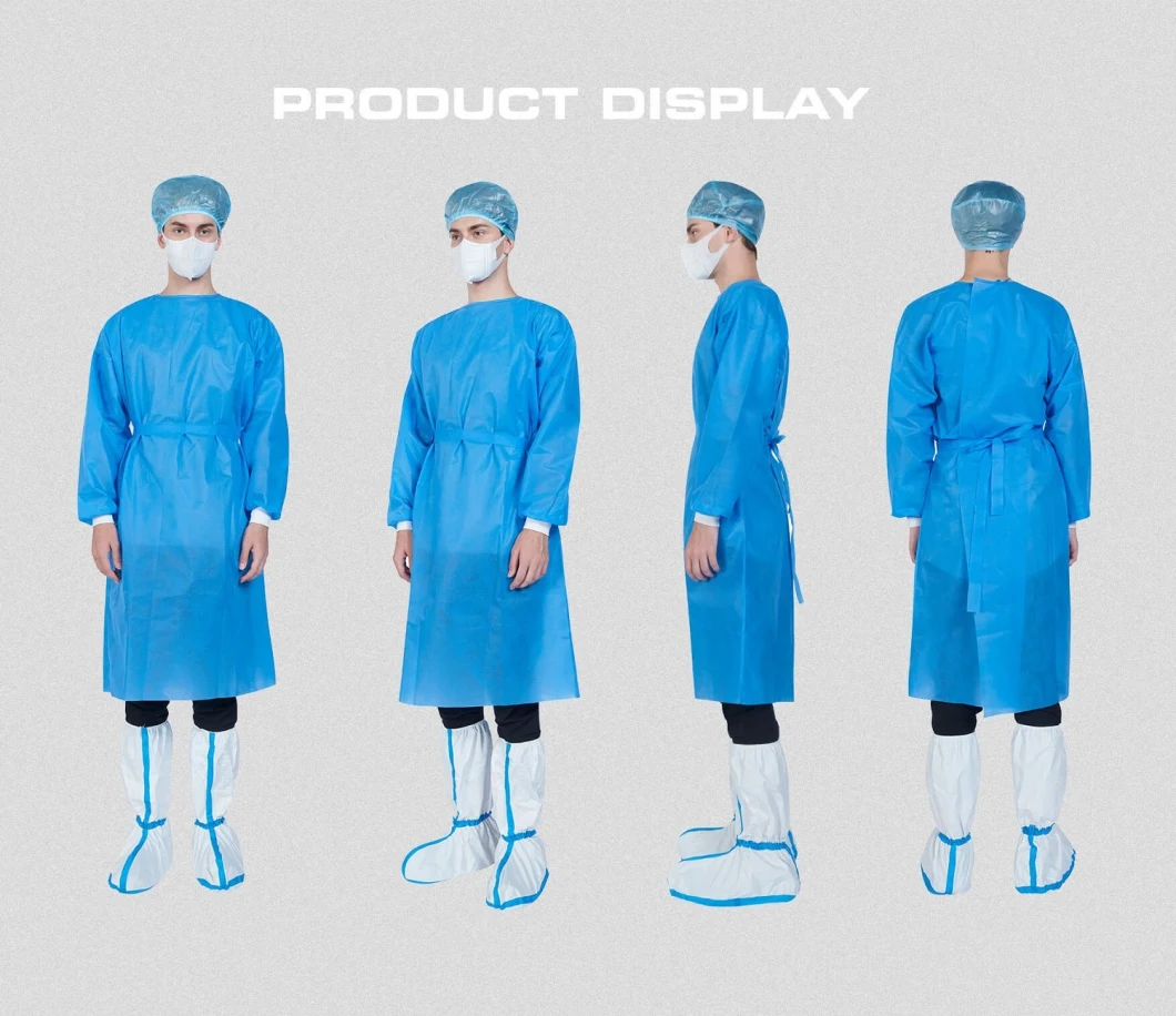 Seven Brand Medical Safety Suit Disposable Protection Suit Surgical Non-Woven Isolation Gown