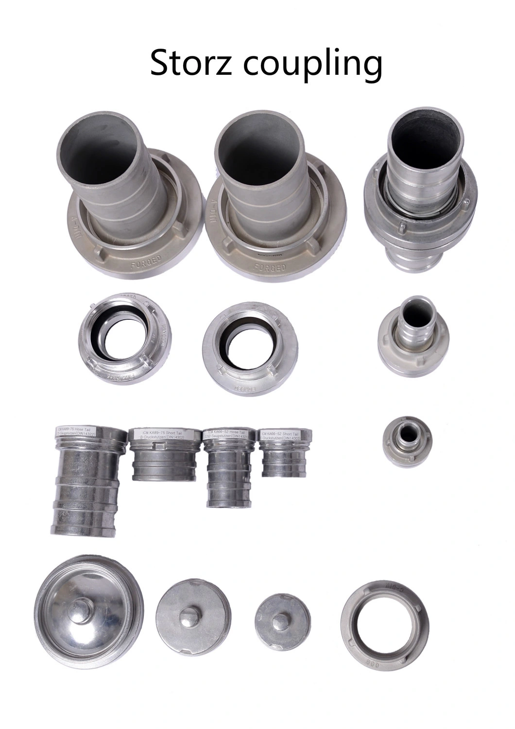 Aluminum Fire Hydrant Hose Fittings/British Type Fire Hose Coupling