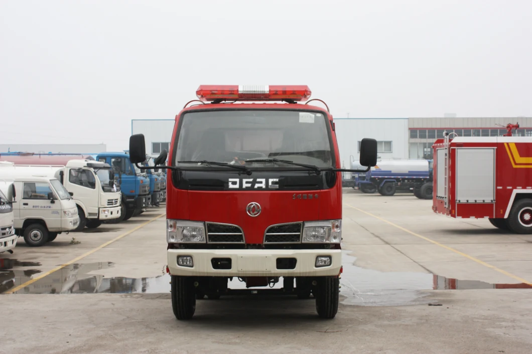 4X2 DFAC 3ton 3000L 3cbm LHD Rhd Water Tank Fire Engine Truck with Good Price