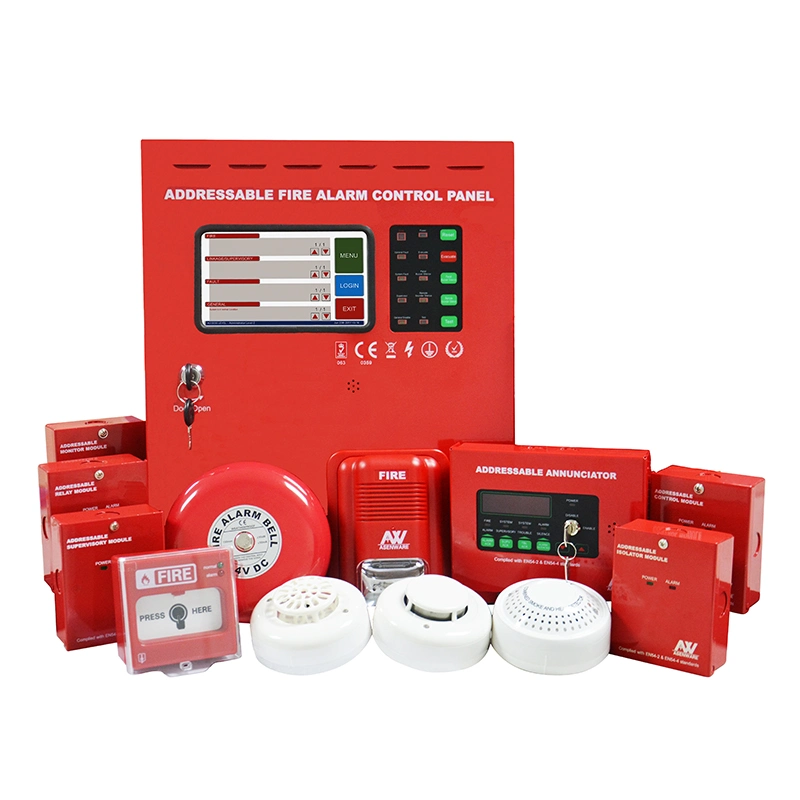 2020 New Two Wire Addressable Fire Alarm system for Fire Fighting