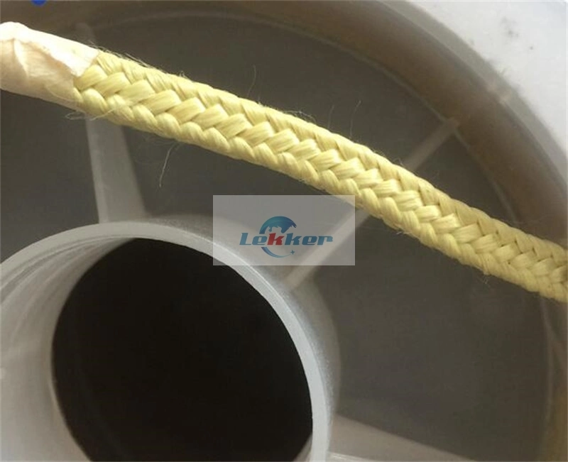 Aramid Fiber Braided Packing Kevlar Cord, High Quality Aramid Kevlar Fiber Braided Packings