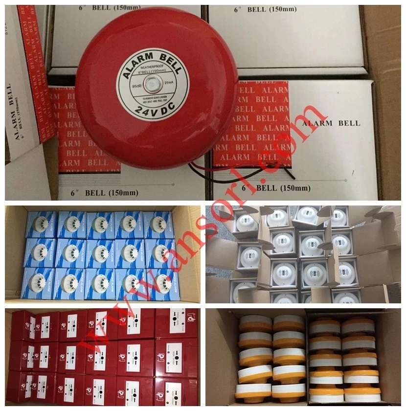 Fire Fighting Safety Photoelectric Smoke Detector Fire And Alarm System