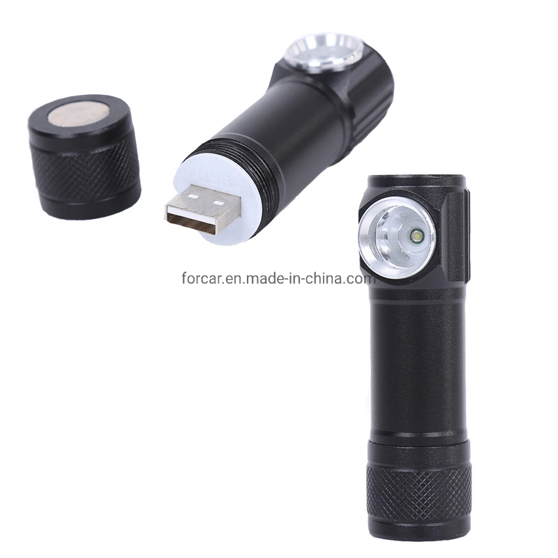 USB Charging Interface 3 Dimming Modes Lighting Head Torch Camping Fishing Lamp Headlamp Flashlight