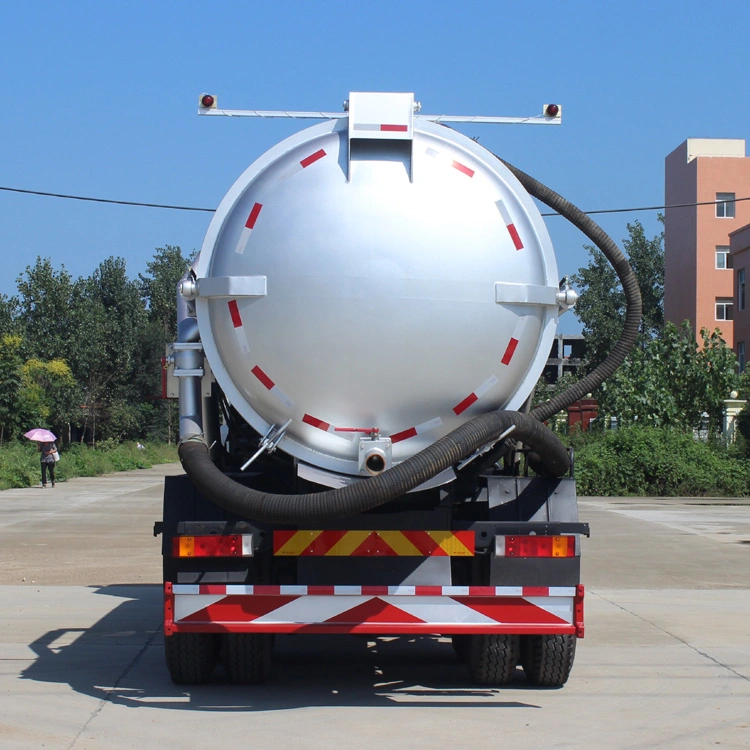 Runli Auto Kingrun Cabin 10000L-18000L 6*4 Dongfeng 10000L vacuum Sucton Septic Suction Tanker Truck