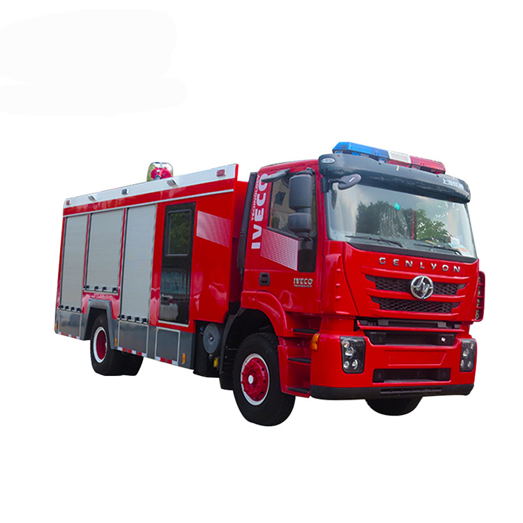 Iveco 8000L Water Foam Fire Fighting Rescue Truck with Crew Cab
