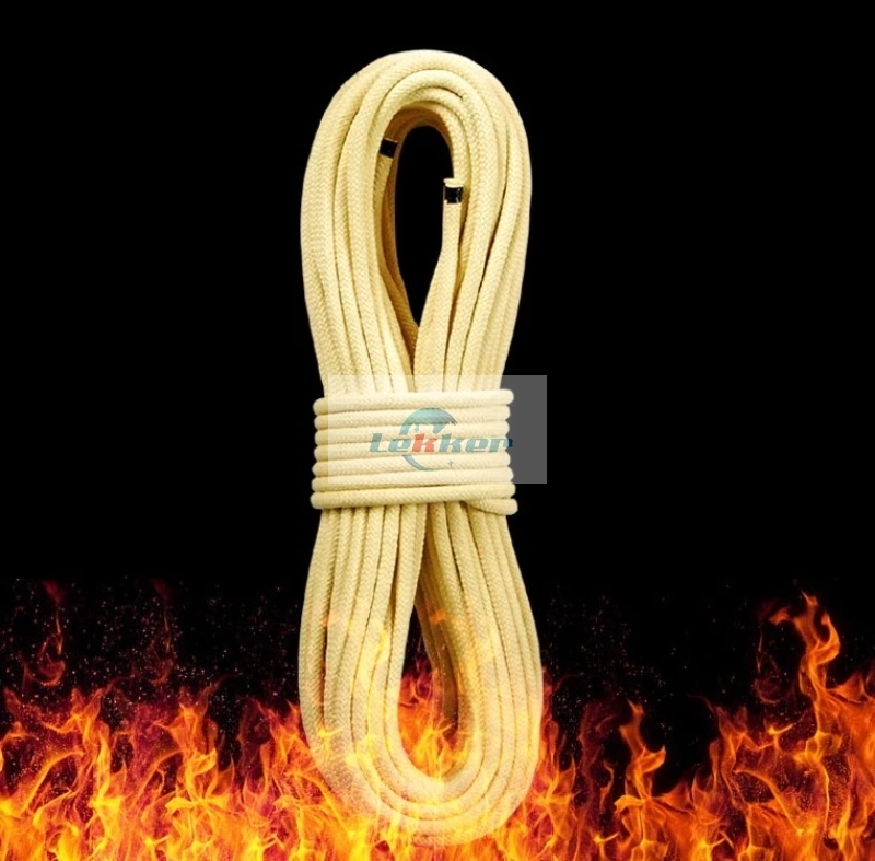 Safety Rescue Fire Retardant Proof Kevlar Basalt Aramid Rope