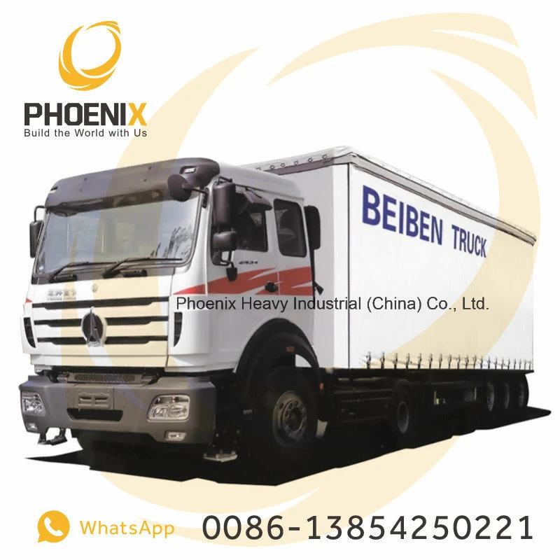 Used Beiben North Benz Concrete Mixer Truck (6X4) with Mercedes Benz Technology