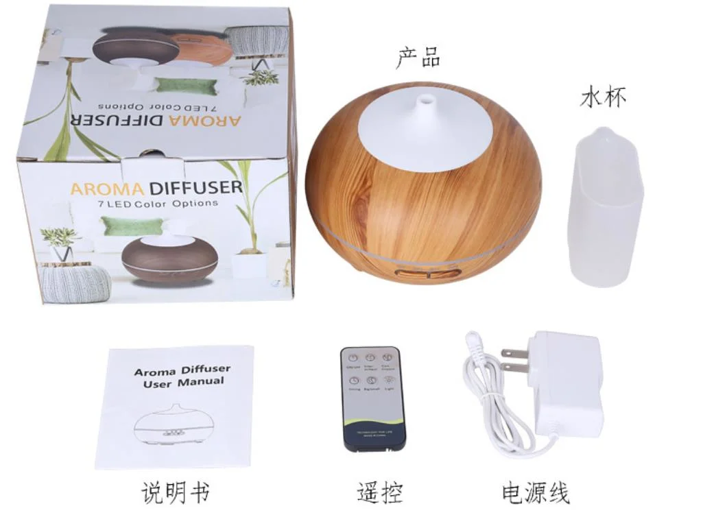 Custom Car Diffuser Aroma Diffuser WiFi Wood Acoustic Diffuser Esential Oil Diffuser Mini USB Diffuser