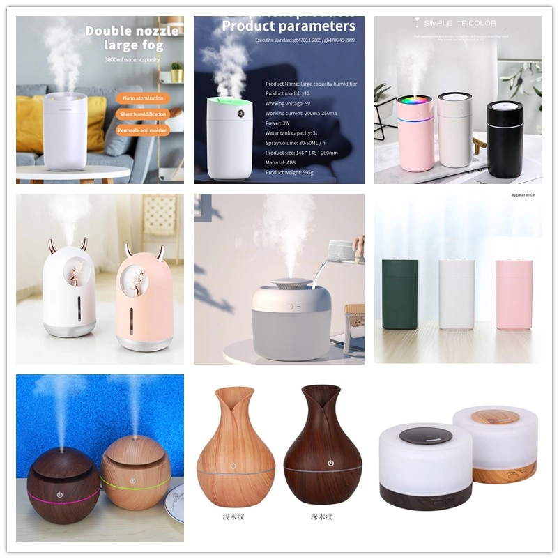 Diffuser Scents Electric LED Strip Light Diffuser Aroma Oil Diffuser Electric Color Changing Scent Diffuser
