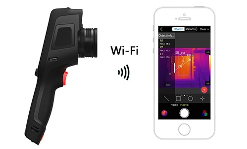 Professional Handheld Thermal Imaging Camera for Firefighter with High Working Temperture