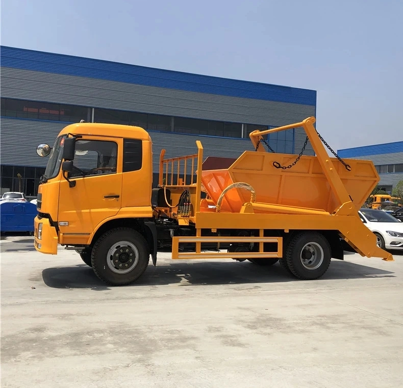 Chengli New Design 8cbm Swing Arm Garbage Collector Truck Waste Collector Truck for Sale