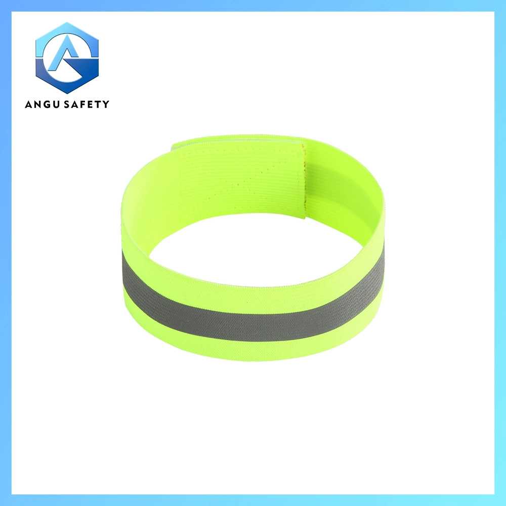 Hi-Vis Reflective Safety Wristbands Belt Reflective Ankle Strap Elastic Reflective Safety Armband