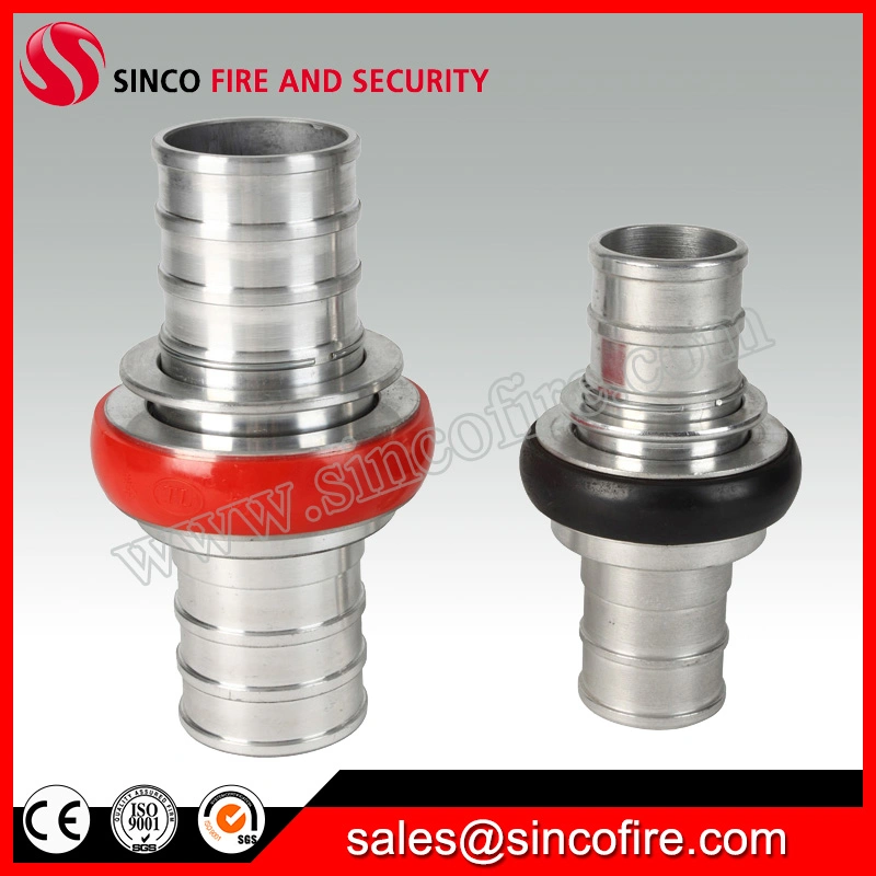 Aluminum/Brass Machino Fire Hose Coupling for Fire Hose