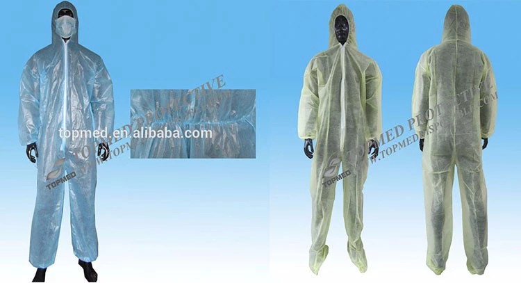 SMS Fire Retardant Safety Coverall Disposable Fire Protective Coverall