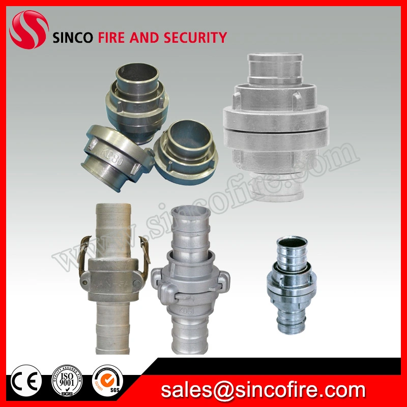 Aluminum/Brass Machino Fire Hose Coupling for Fire Hose