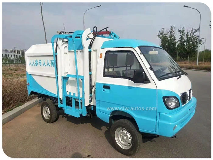 China Mini 3m3/4cbm/5cbm Electric/Electronic Garbage Removel Vehicle Rubbish Collector Cleaning Equipment/Truck