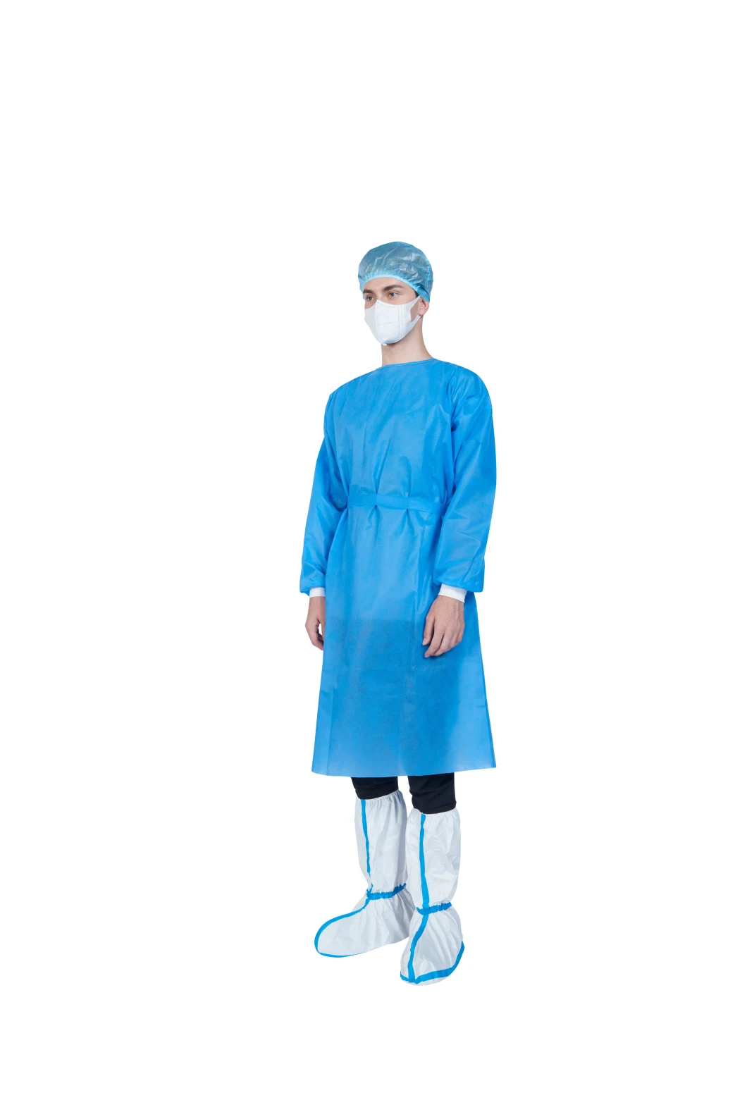 Seven Brand Medical Safety Suit Disposable Protection Suit Surgical Non-Woven Isolation Gown
