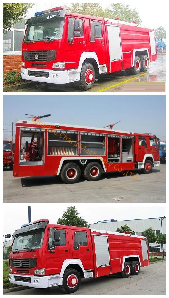 Saic-Iveco 4X2 350HP 3.6t Water and Foam Fire Truck